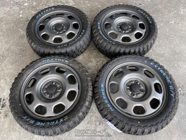 ホイール・タイヤ・15インチ中古スズキハスラー純正スチール4本Set