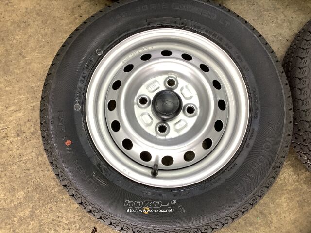 ホイール・タイヤ・12インチ新車外しダイハツハイゼット純正スチール 4