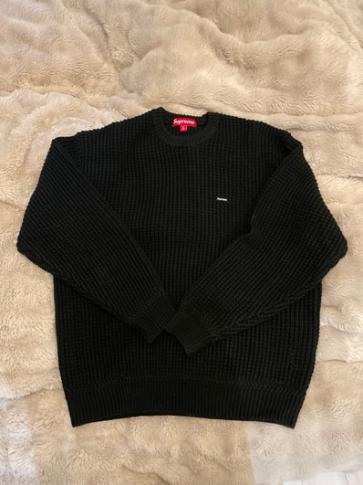 Supreme Waffle Small Box Sweater 
