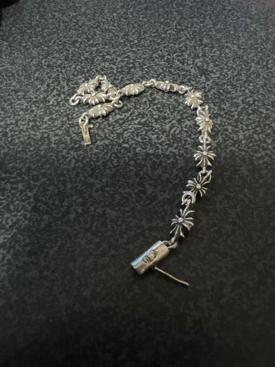 クロムハーツ タイニーe CH プラス ブレスレット 12リンク 