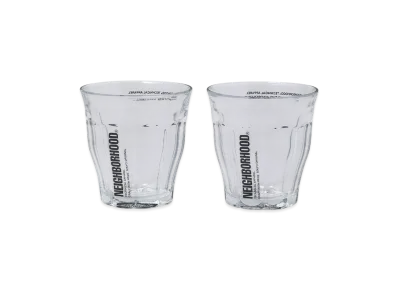 NEIGHBORHOOD Logo Duralex Glass Set 