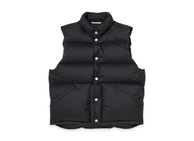 AURALEE Flat Yarn Rib Knit Vest 