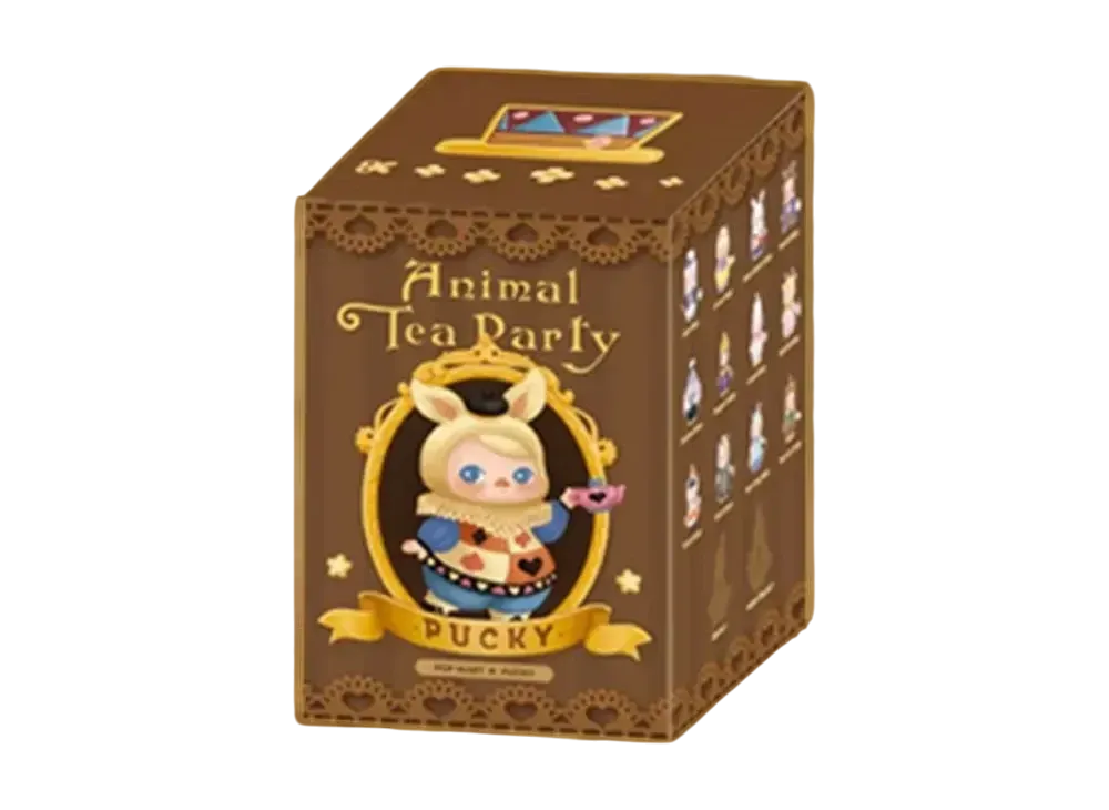 ポップマート PUCKY アニマル ティー パーティー シリーズ [ピース]の