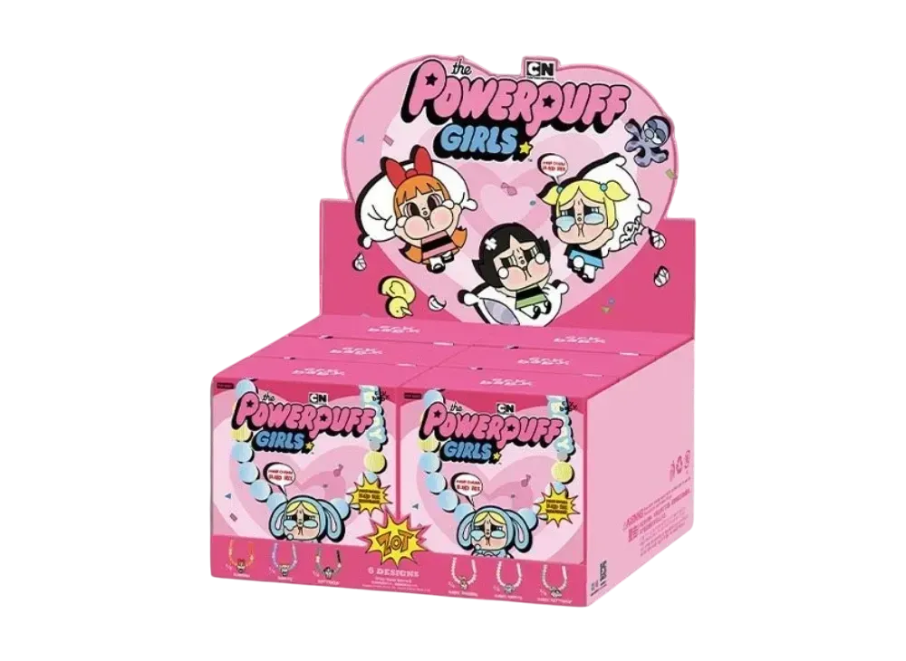 ポップマート CRYBABY × パワーパフ ガールズ シリーズ スマホチャーム