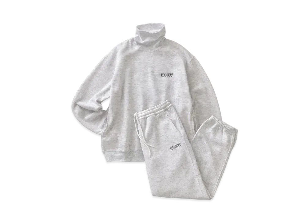 ENNOY Electric Logo Turtleneck Sweat Set Up 