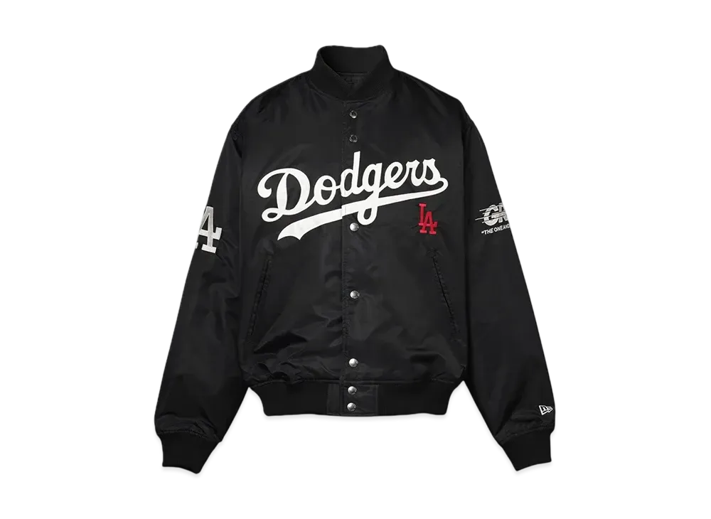 GR8 x MLB Tokyo Series Dodgers Nylon Varsity Jacket 