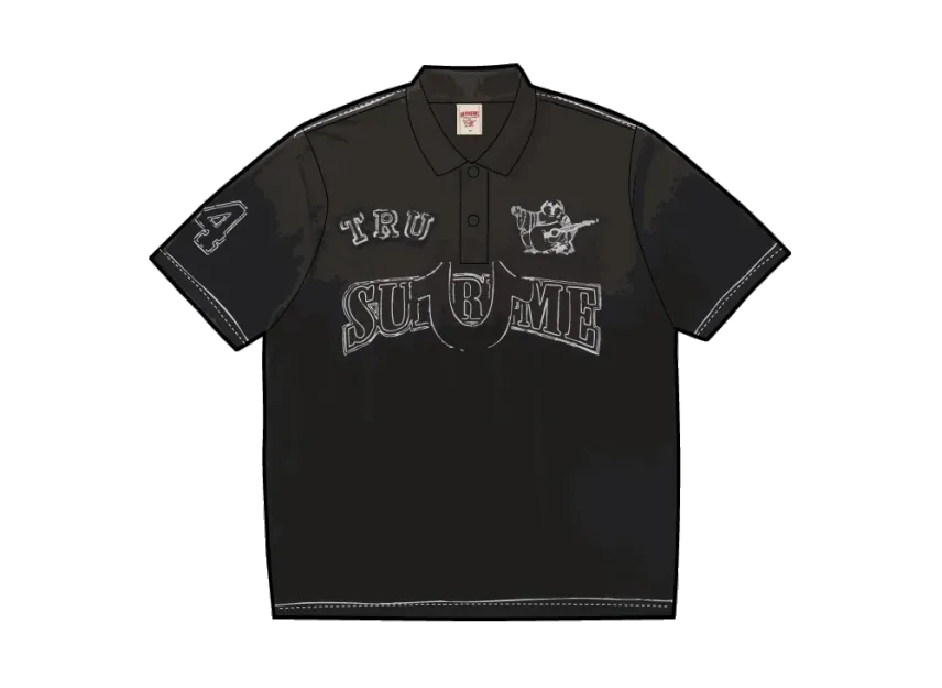 Supreme x True Religion Applique Polo 