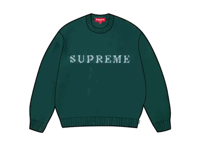 Supreme Waffle Small Box Sweater 