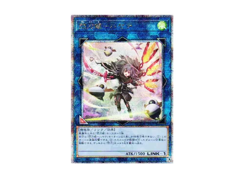 PSA10 25th ワンオーナー 遊戯王 閃刀姫 ハヤテ 絵違い PSA10 25th