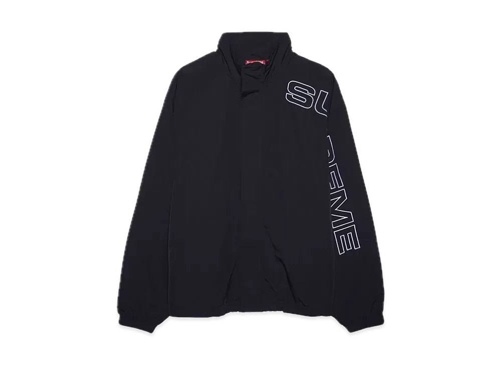 Supreme Spellout Embroidered Track Jacket 