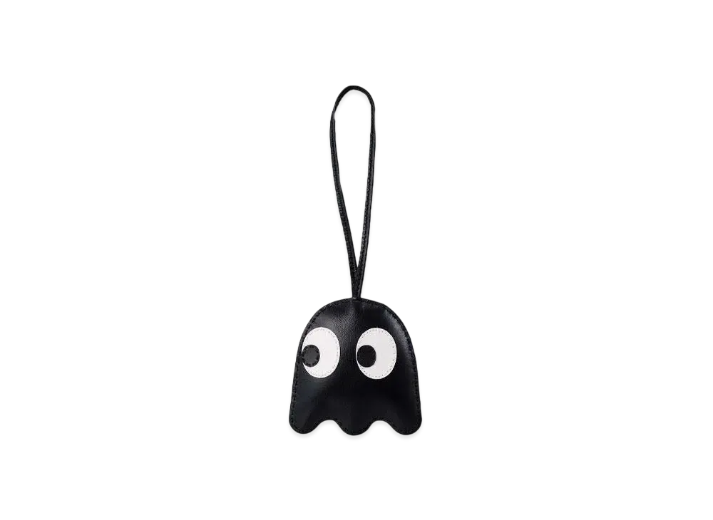 FRAGMENT Pac-Man Ghost Frgmt Leather Bag Charm 