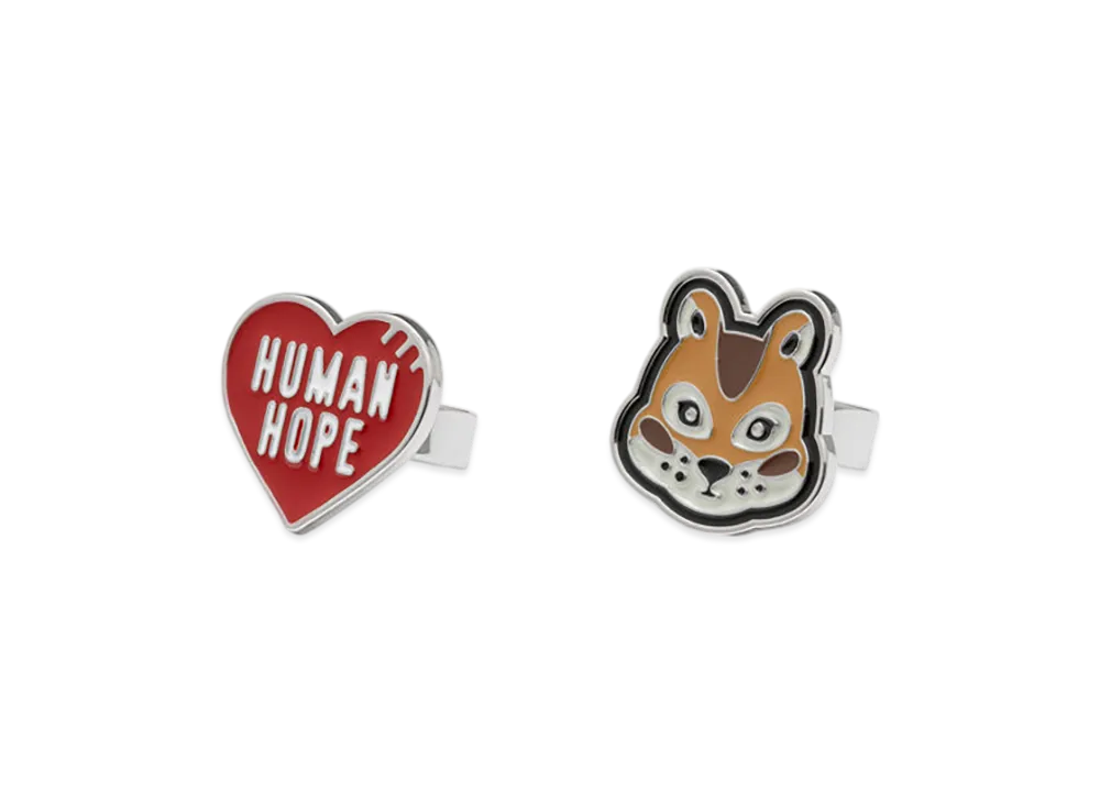 HUMAN MADE x j-hope of BTS HUMAN HOPE Ring Set 