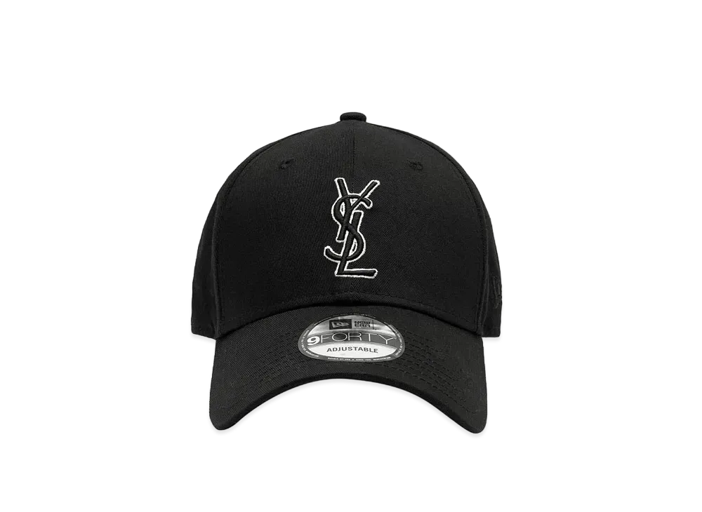 サンローラン x ニューエラ YSL モノグラム キャップ 