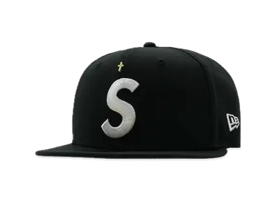 Supreme Gold Cross S Logo New Era 
