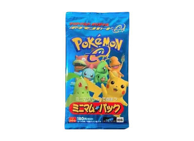 ポケモンカードゲーム マクドナルドオリジナル ミニマム☆パックの新品