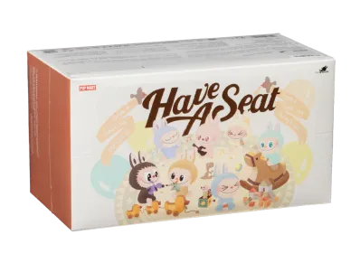 ポップマート ザ モンスターズ (ラブブ) ハブアシート ぬいぐるみ