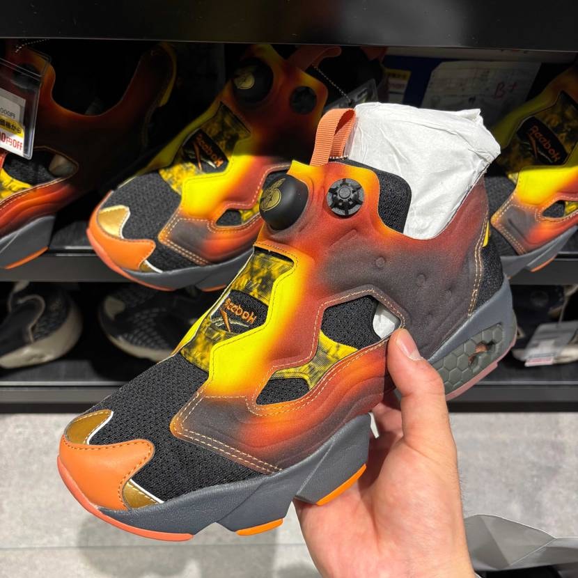 稲葉浩志 (B'z) × リーボック インスタポンプフューリー94 マグマ