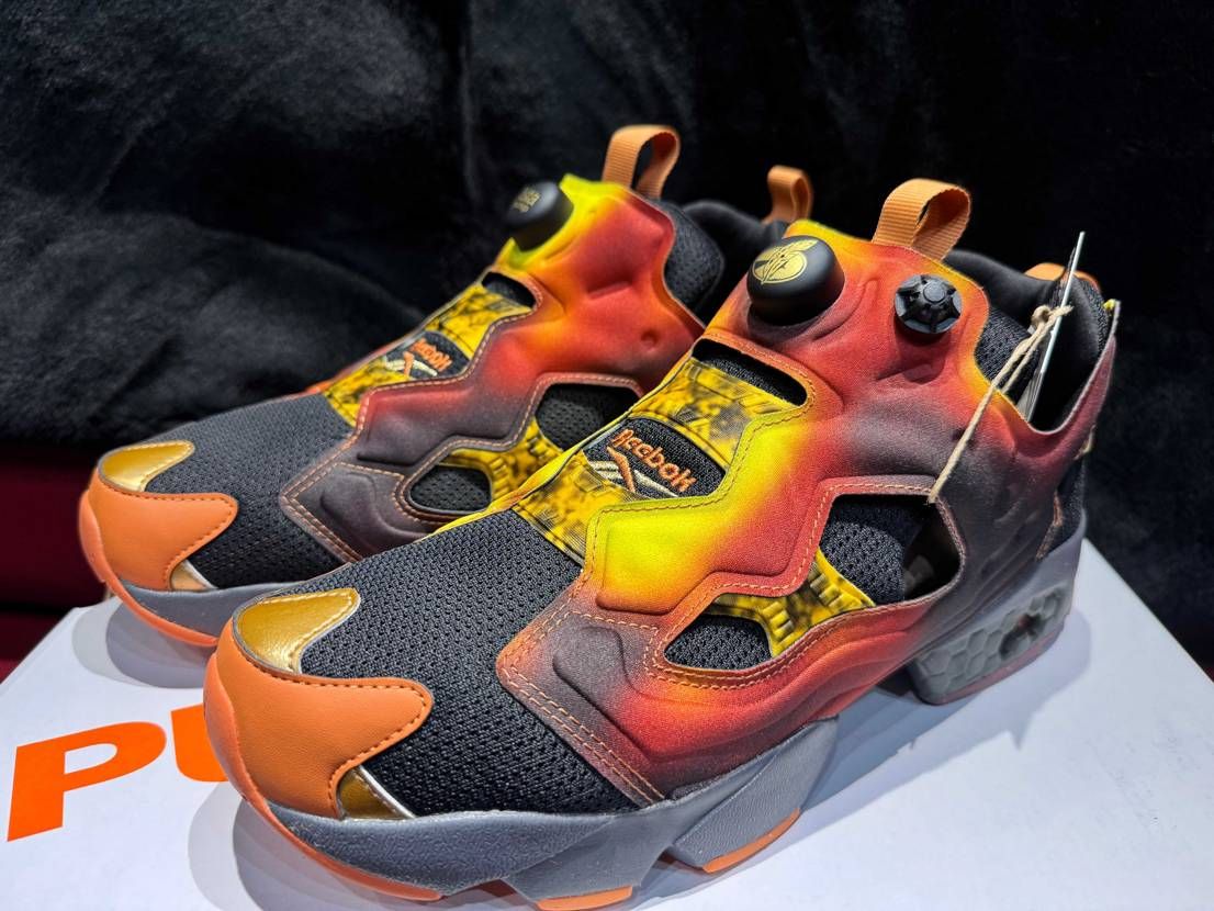 稲葉浩志 (B'z) × リーボック インスタポンプフューリー94 マグマ