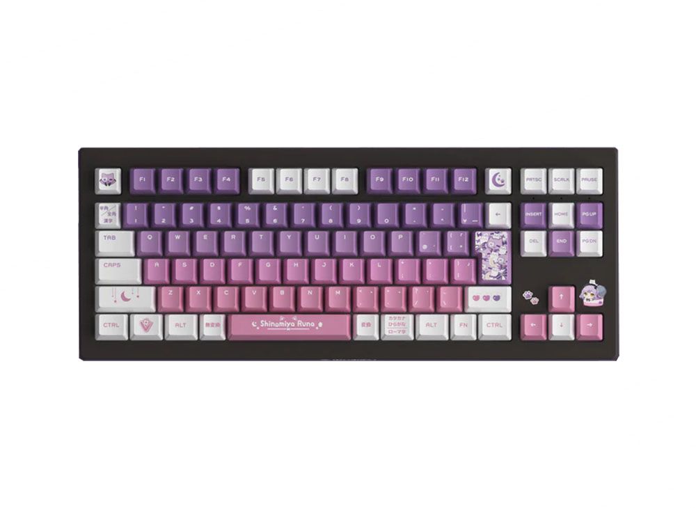 VSPO！キーボード 紫宮るな VSPO! GEAR ゲーミングキーボード 第2弾 紫