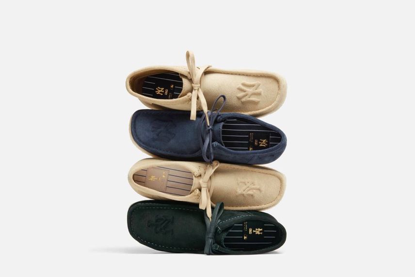 KITH × New York Yankees × Clarks Wallabee Lo 