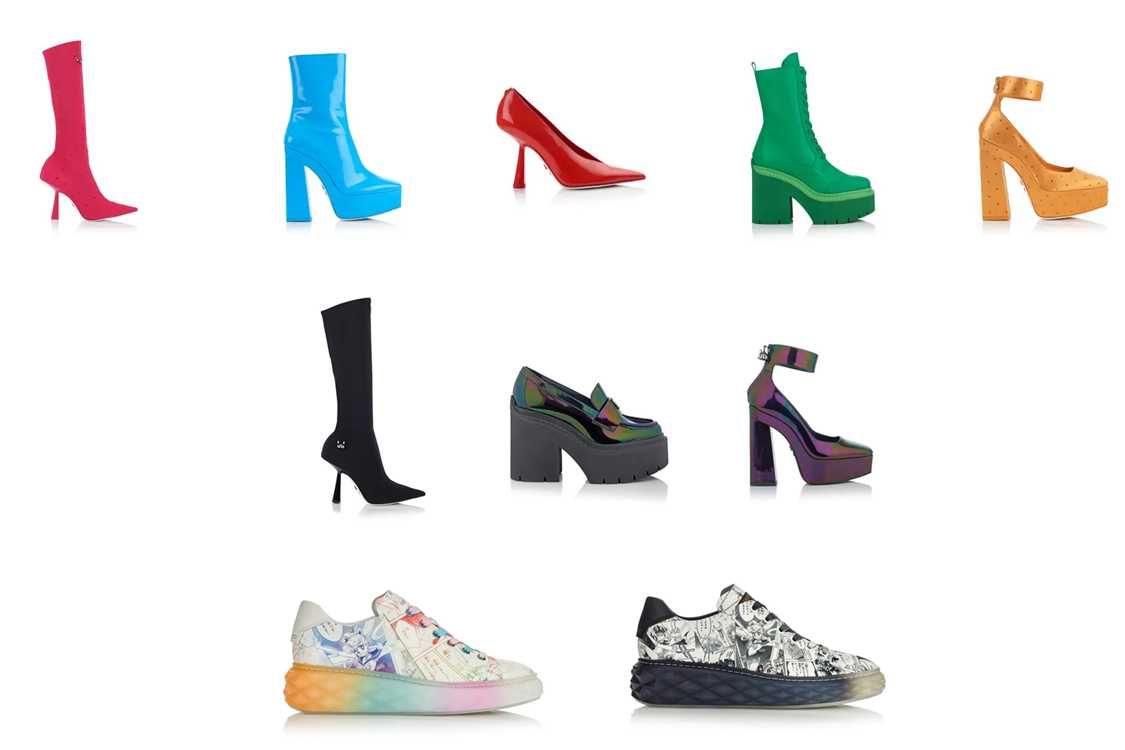 ジミー チュウ 「美少女戦士セーラームーン」の連載30周年を記念した