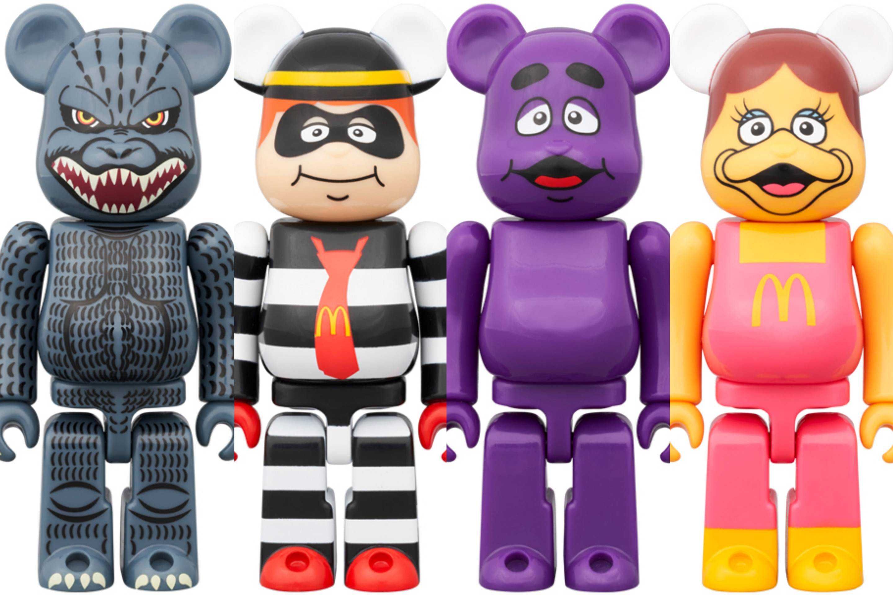 BE@RBRICK ゴジラ (メルトダウン：クリアオレンジVer) 1000％BE@RBRICK