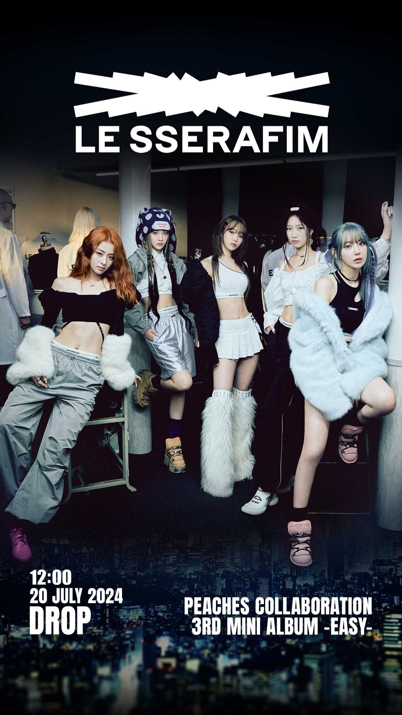 LE SSERAFIM x Peaches. | SNKRDUNK - 企画・キャンペーン