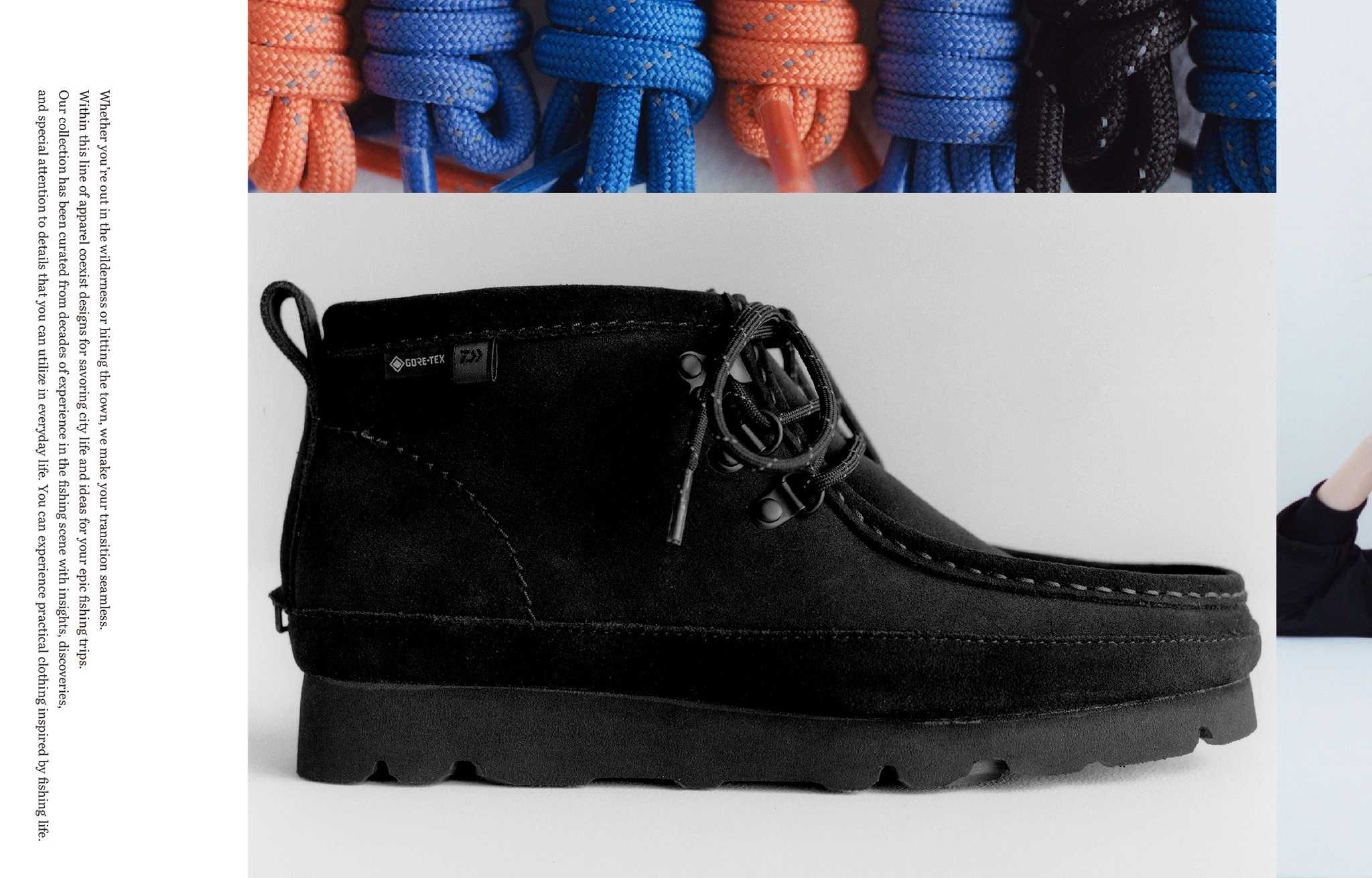 9/28発売｜DAIWA PIER39 × Clarks Angler's Walabee GORE-TEX SP