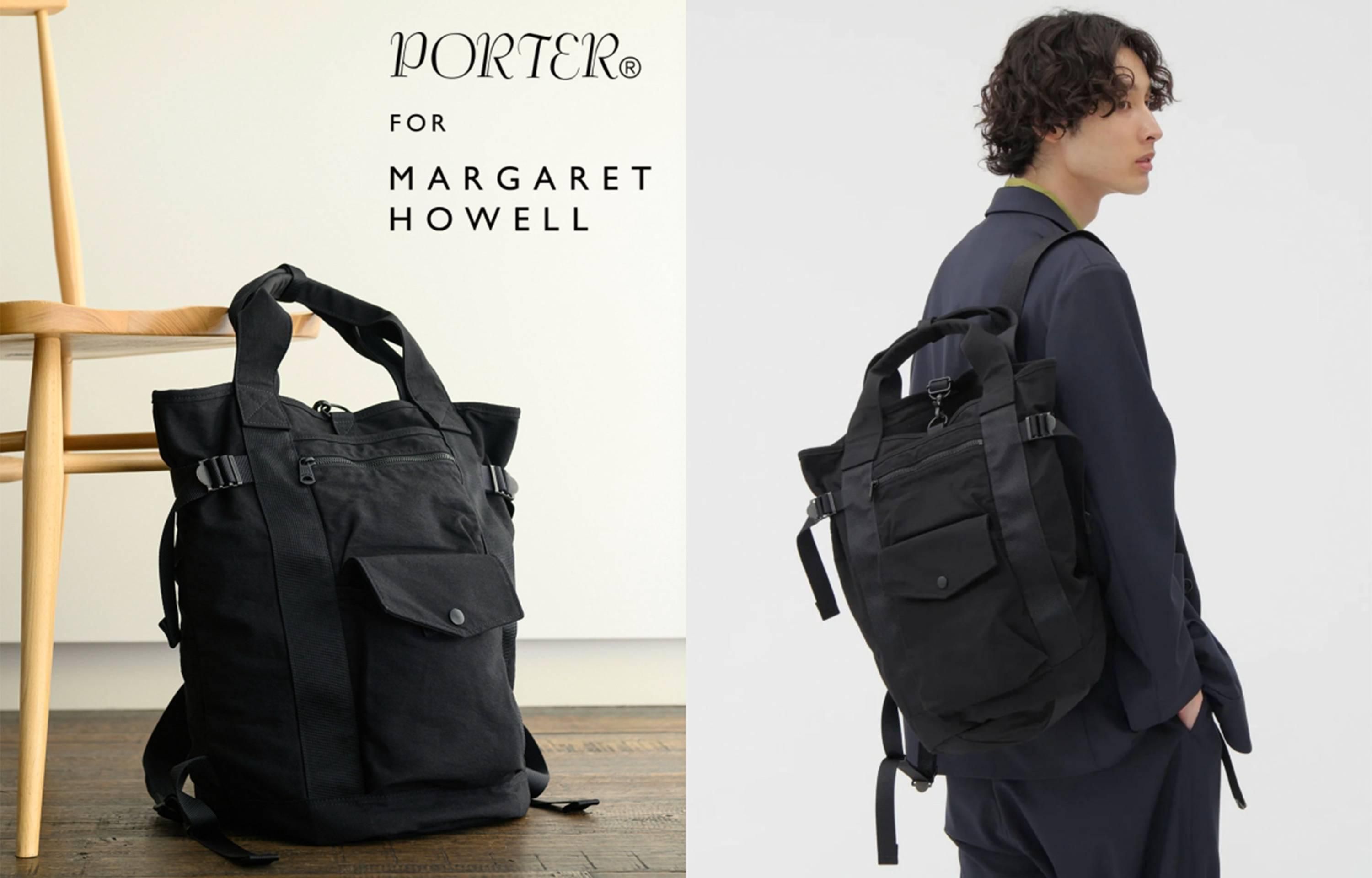 発売中｜PORTER FOR MARGARET HOWELL Cotton Nylon Canvas Bag｜抽選
