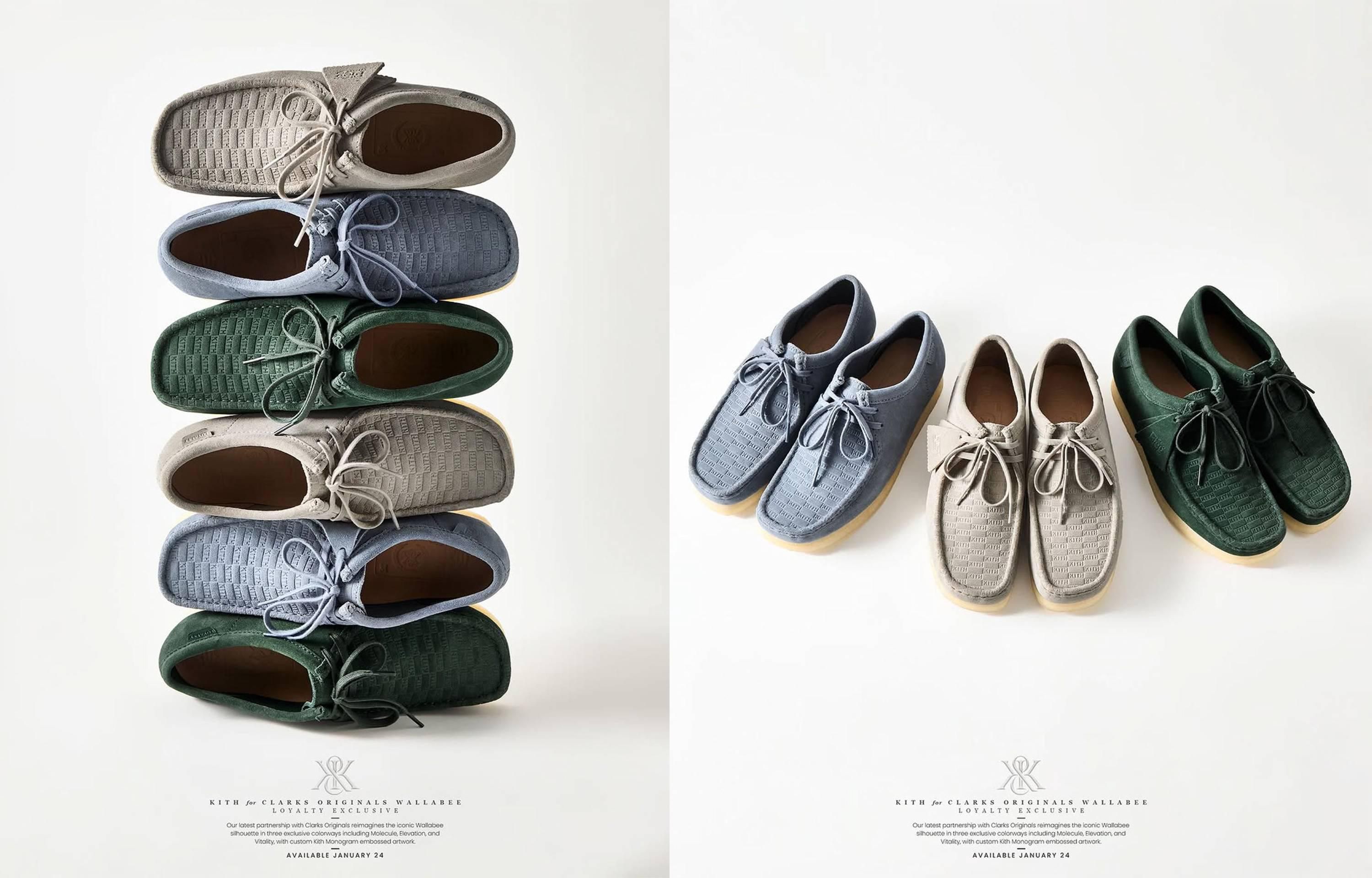 発売中｜KITH for Clarks Originals Wallabee - Loyalty Exclusive