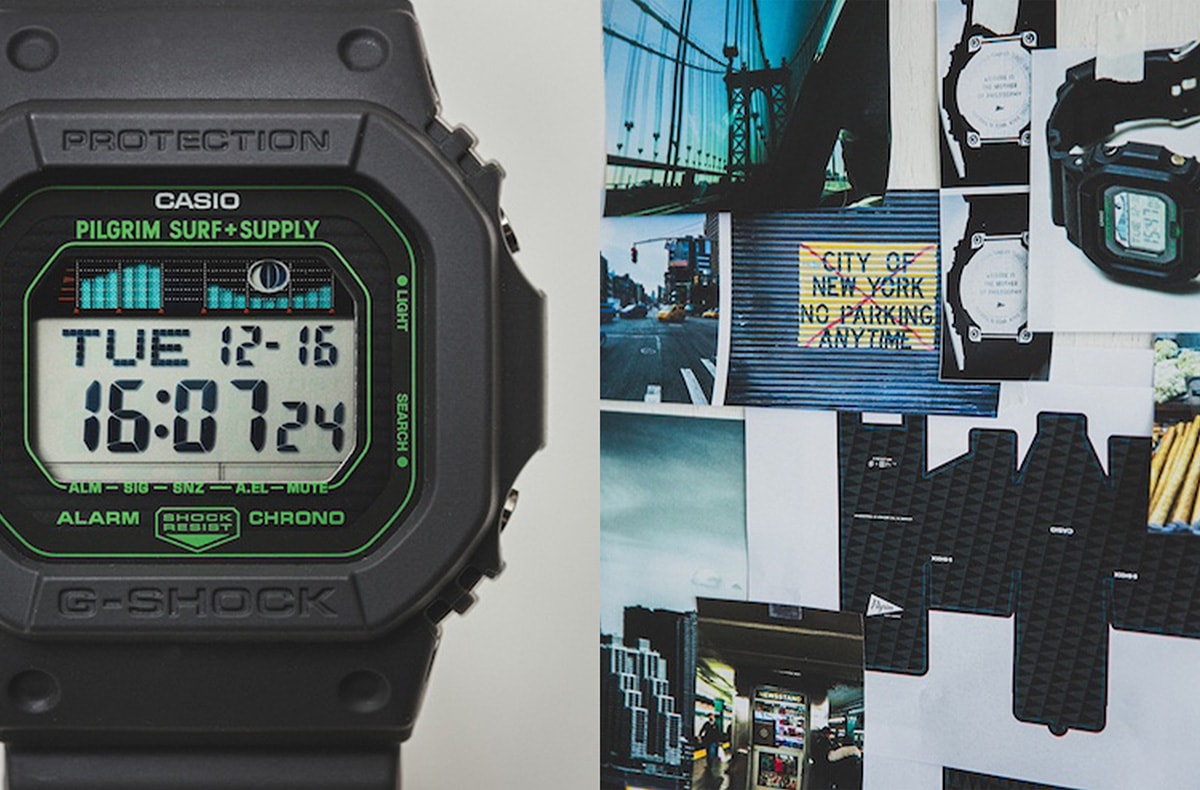 G-SHOCK × Pilgrim Surf+Supplyのコラボウォッチが登場！冬のNYを
