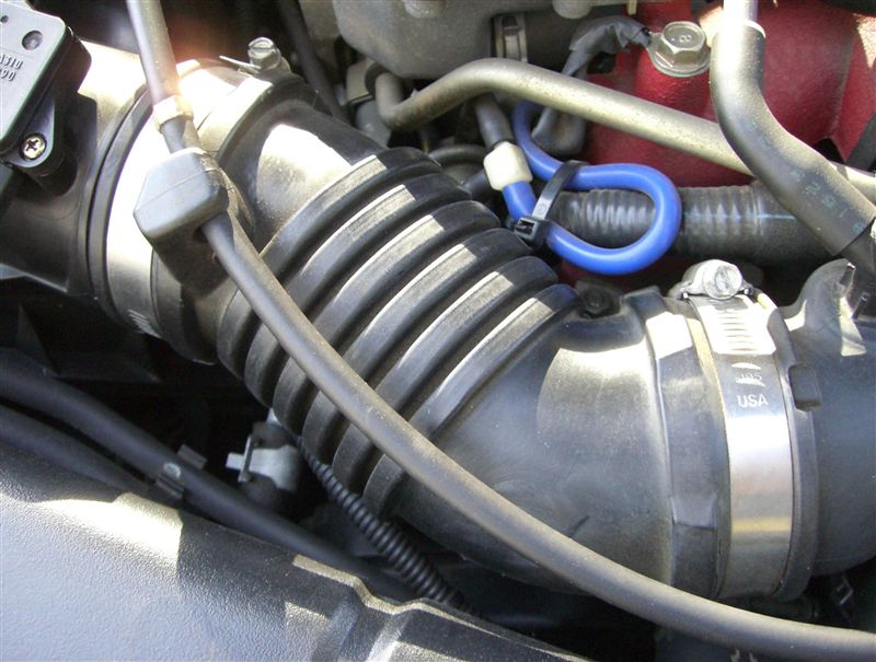 ZERO/SPORTS エアインテークパイプ Φ76 取り付け（スバル インプレッサ