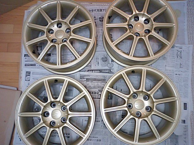 GDB 純正エンケイホイール GDB 純正ホイール のパーツレビュー