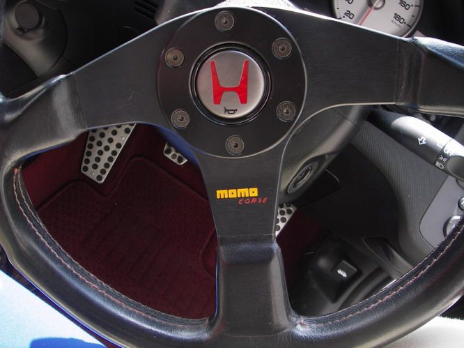MOMO NSX－R 純正ステアリング のパーツレビュー | インテグラ(ﾃｯｸ
