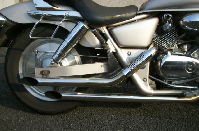 マグナ250 マグナ250スラッシュ・マフラー_ドラッグパイプ/MC29 対応