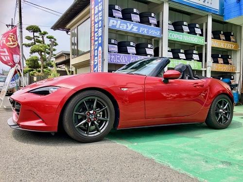 本格車高調「TEIN MONO RACING」をNDロードスターに取り付け