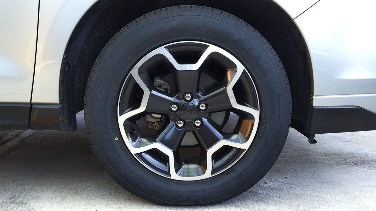 スバル(純正) GP7 XV純正アルミホイール のパーツレビュー