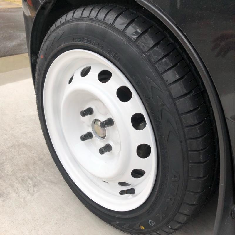 マツダ(純正) デミオ純正 鉄チン14インチ 6j のパーツレビュー | NV100