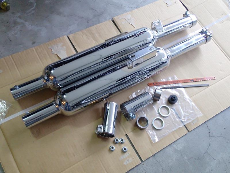 POSH スリップオンマフラー W650 のパーツレビュー | W650(Poor_Works