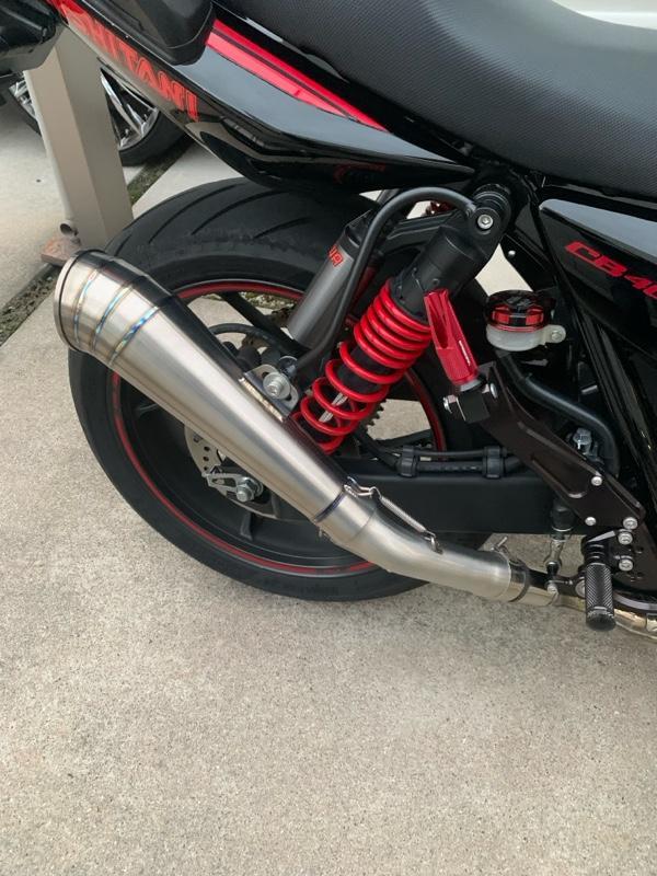 LCI NC42 2007〜2022 LCIPARTS GP チタン スリップオンマフラー の