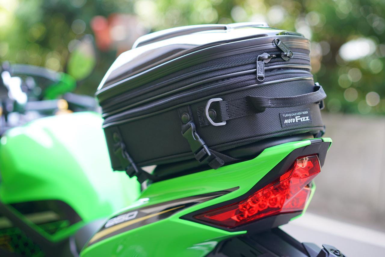 TANAX シェルシートバッグMT MFK-238 のパーツレビュー | Ninja ZX-25R