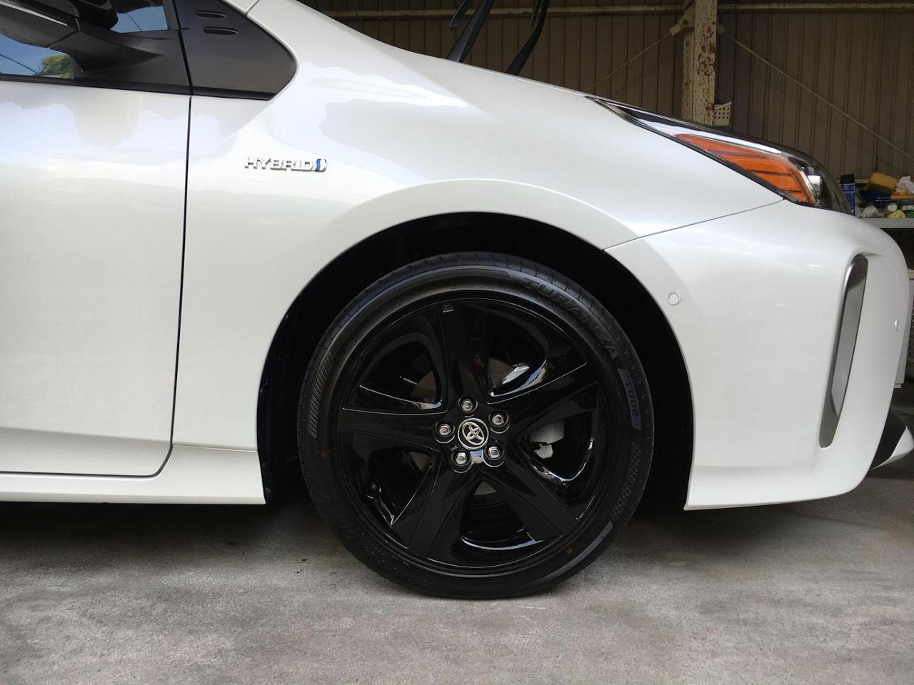 トヨタ純正 ホイールアクセントピース(ブラック) のパーツレビュー