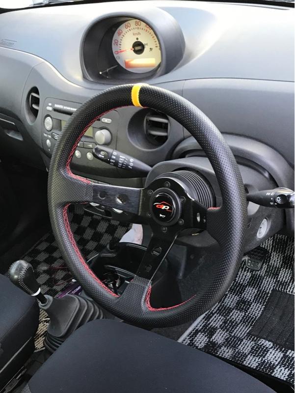 DEPO RACING ディープコーンステアリング 35Φ のパーツレビュー