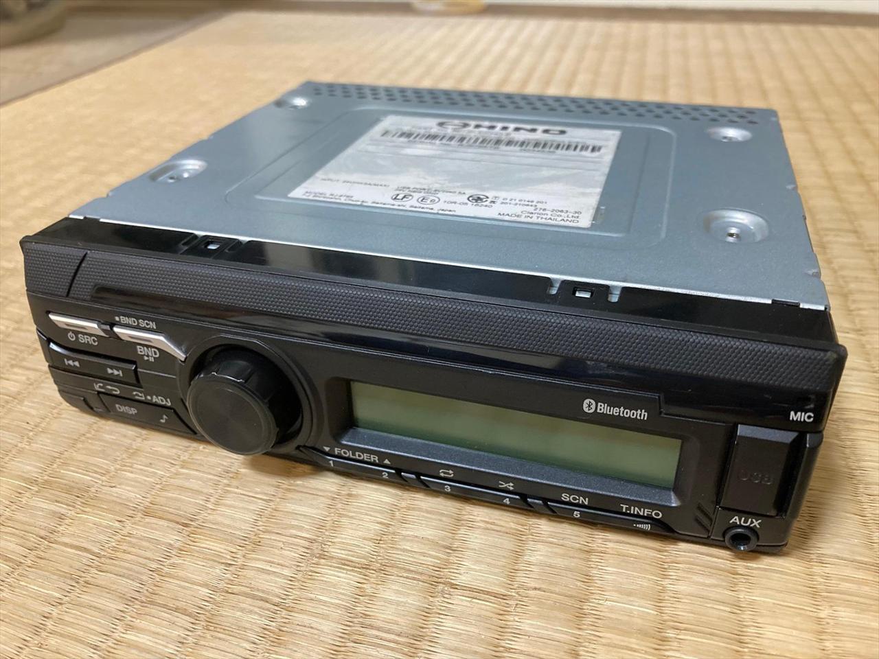 Clarion 日野純正Bluetoothオーディオ のパーツレビュー | プロフィア