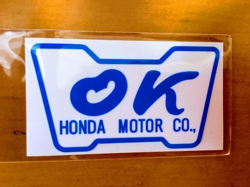 昭和レトロ OKステッカー(HONDA MOTOR CO.,) のパーツレビュー
