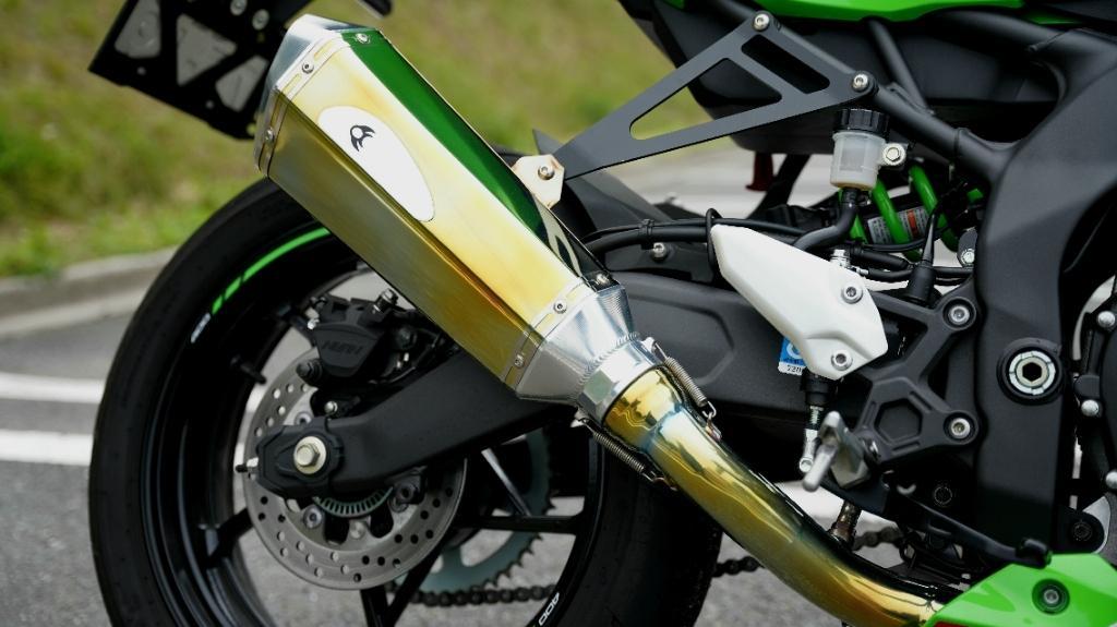 K-FACTORY チタンフルエキ ヘキサゴンサイレンサー のパーツレビュー
