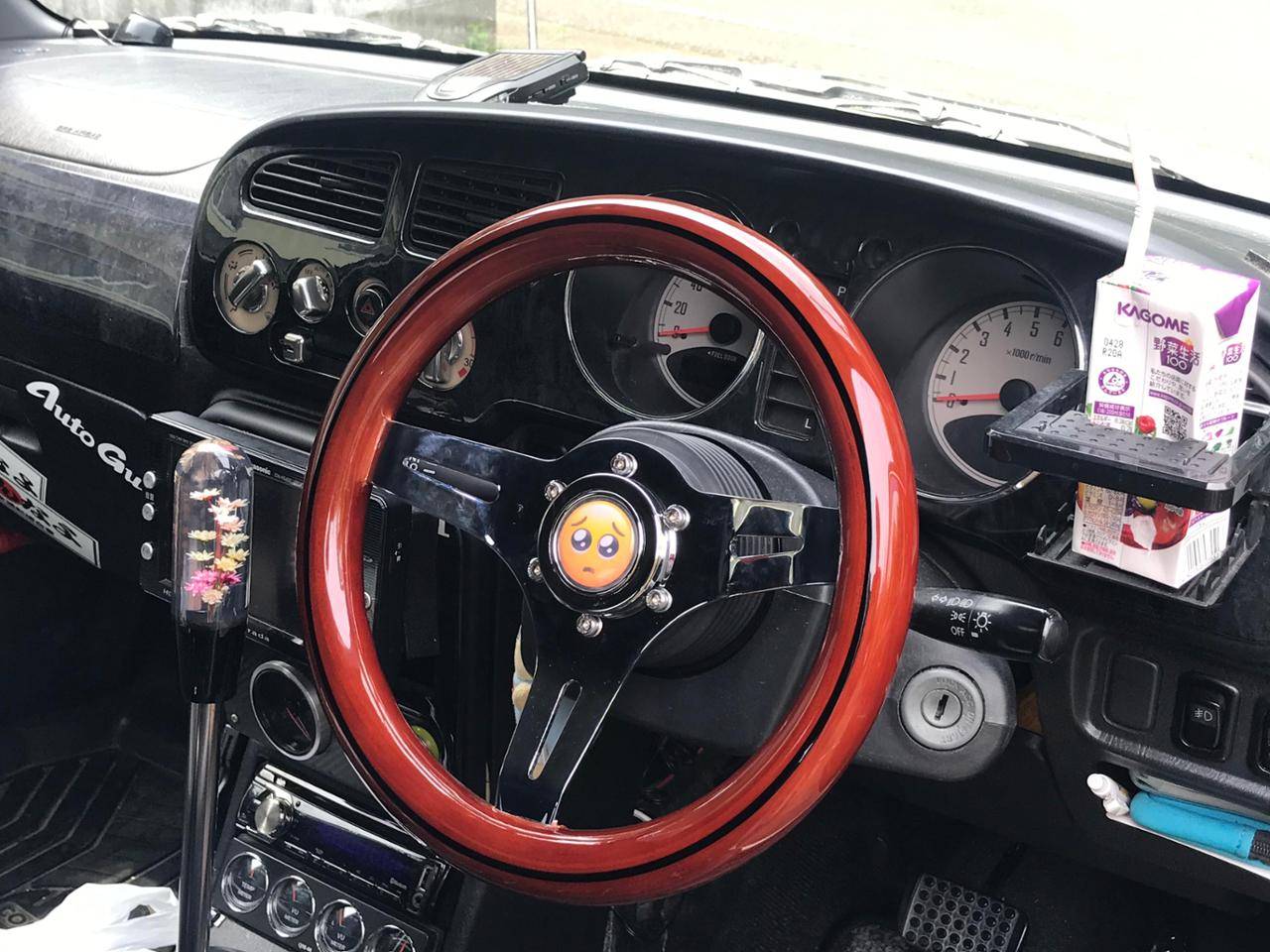 不明 29パイ ウッドステアリング のパーツレビュー | ミラジーノ(拓