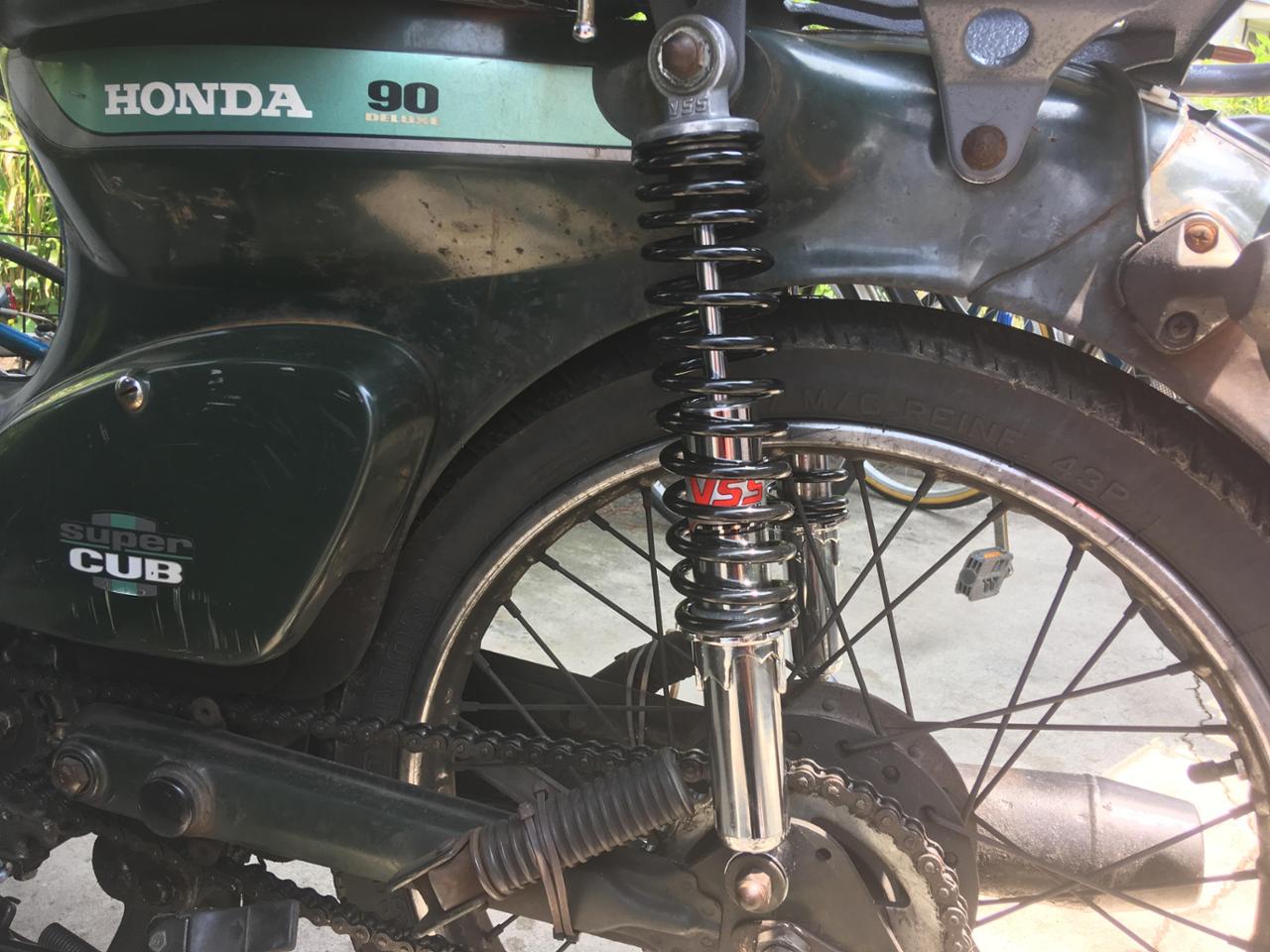 yss / 東京堂オリジナル リアサスペンション（クローム/ブラック