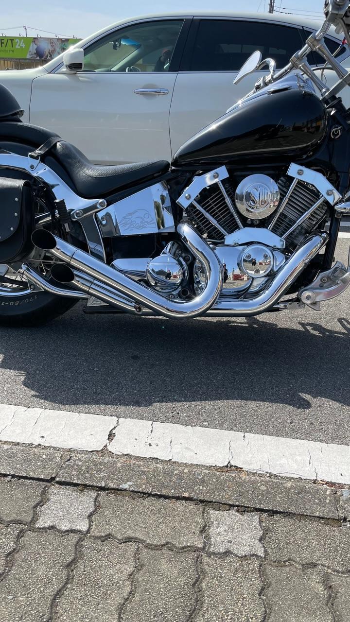 アメリカンドラッガーズ ラウンドアップスイープマフラー のパーツ