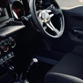 75th anniversary Line NARDI 4(FOUR) METAL ブラックレザー/POL